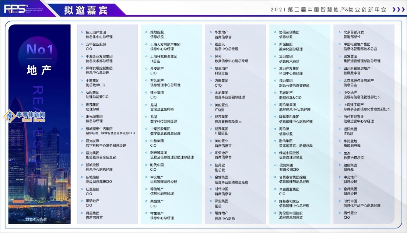 数字科技 助燃行业新生态|RPS第二届中国智慧地产&物业创新年会正式启动！