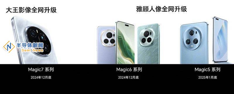 荣耀Magic7系列月底升级“大王影像”，AI摄影再进化！